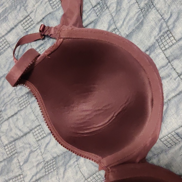 Body by Victoria 38DD/E85 Convertible Lined Demi Underwire Bra in Kir/Mulberry - Picture 11 of 13